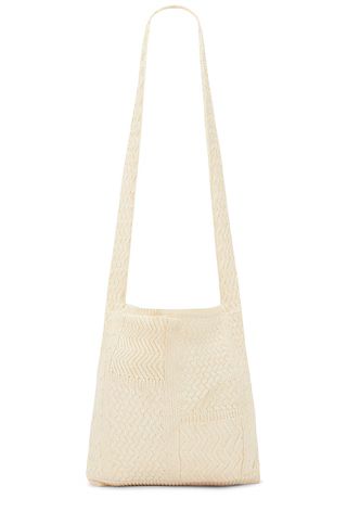 House of Harlow 1960 x REVOLVE Emerson Knit Tote Bag in Ivory Patchwork from Revolve.com | Revolve Clothing (Global)