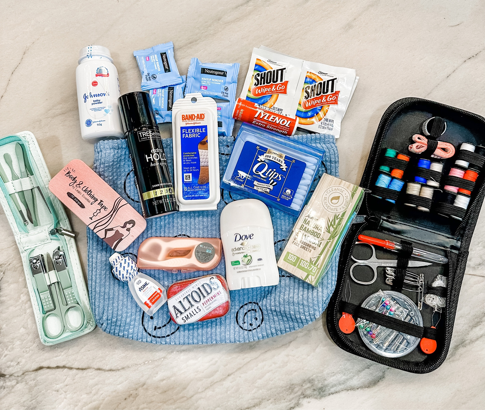 Everything you could need in case of emergency during your wedding! Perfect gift for bridesmaids, for a bride or even to put in a welcome bag for your guests! 

#LTKwedding #LTKGiftGuide #LTKfamily