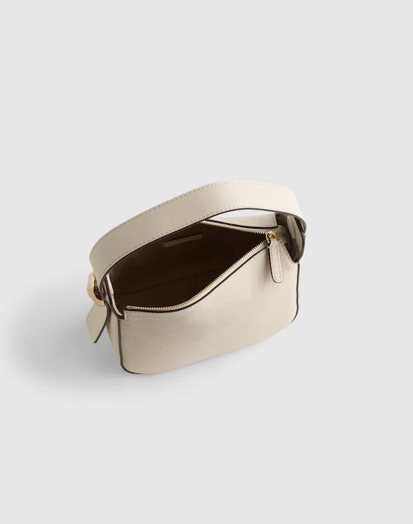 The Sculpted Metal Wristlet Bag | Madewell
