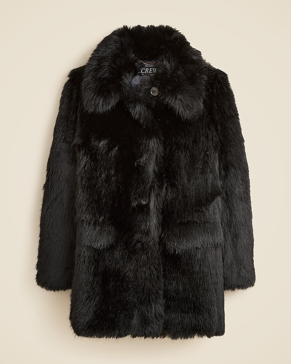 Faux-fur coat | J. Crew US