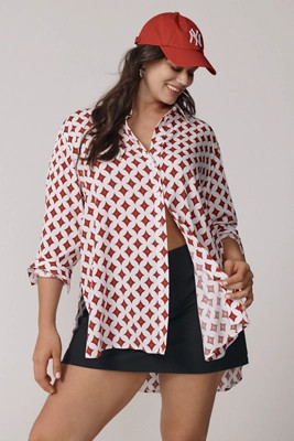 Universal Standard Plus Buttondown Shirt | Anthropologie (US)