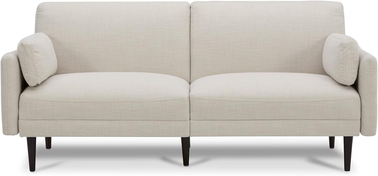 Amazon.com: CHITA Mid-Century Sofa 72.8''W Fabric Sofa Couch Sets for Living Room Apartment, No-T... | Amazon (US)
