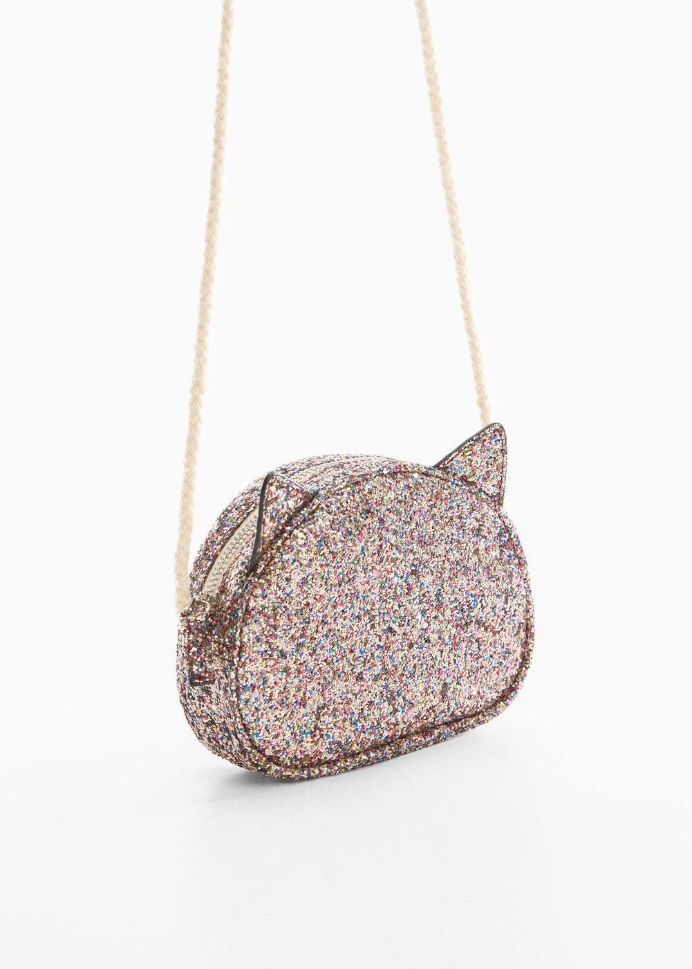 Sequin ear bag -  Girls | Mango Kids USA | MANGO (US)