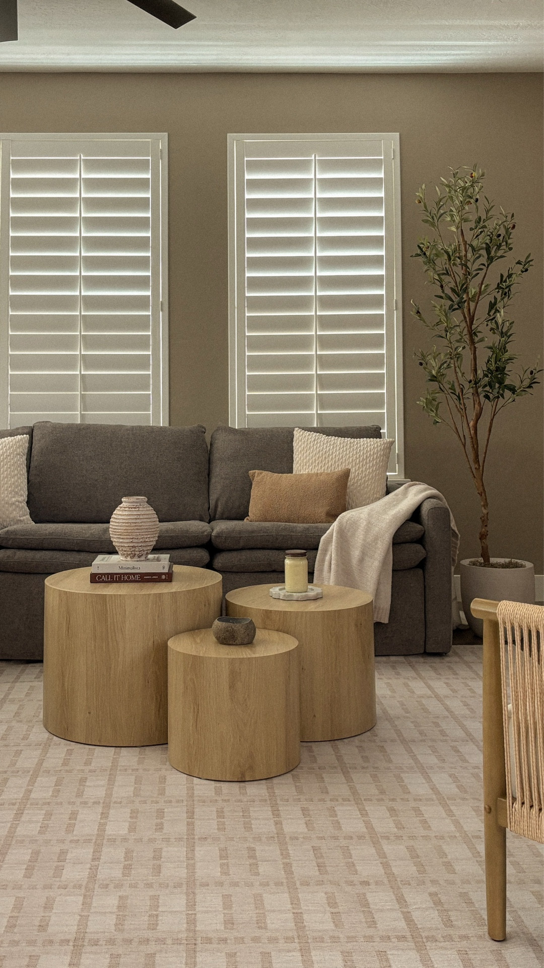 NO ASSEMBLY Nesting Tables 🙌🏼 Ready to use right out of the box! This 3-piece wood coffee table set is perfect for small spaces. ✨ Space-Saving Design — tables nest together neatly 
✨ Natural Wood Grain — adds a cozy, farmhouse feel 
✨ Versatile Use — as a coffee table, side table, or extra seat Shop now and elevate your living space! 

#NoAssemblyFurniture #NestingTables #WoodCoffeeTable #SmallSpaceLiving #FarmhouseDecor #neutraldecor #modernorganic

#LTKHome #LTKSaleAlert #LTKStyleTip