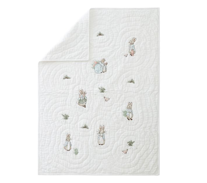 Peter Rabbit™ Toddler Quilt | Pottery Barn Kids