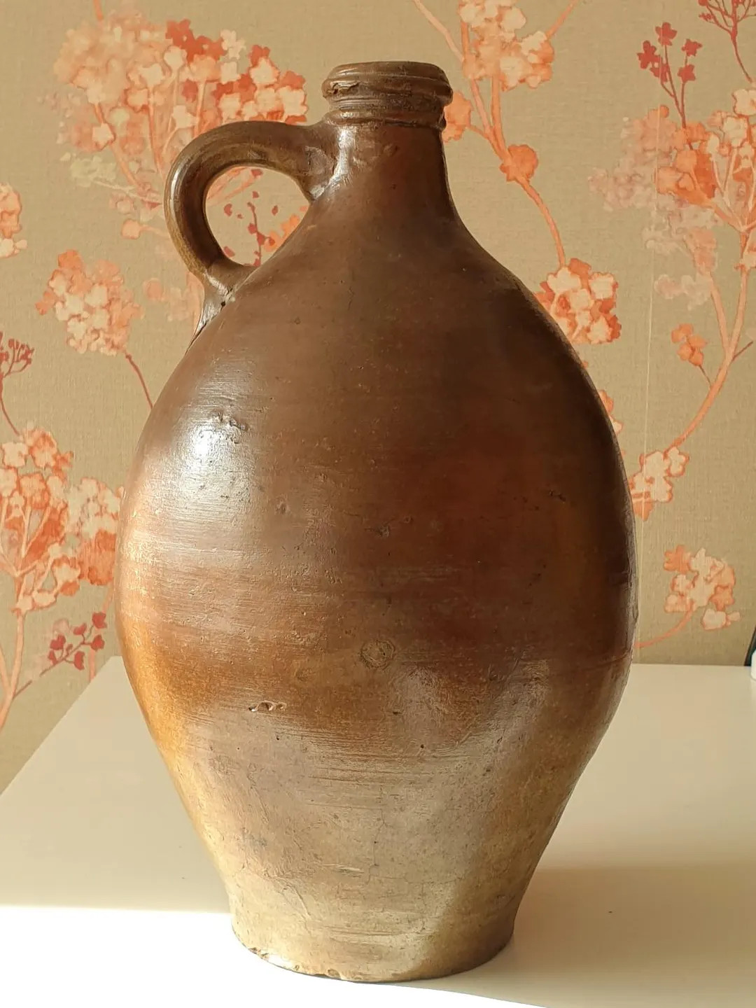 Antique 18th Century Dutch Olive Oil Glazed Earthenware Stoneware Jug in Good Condition - Etsy | Etsy (US)