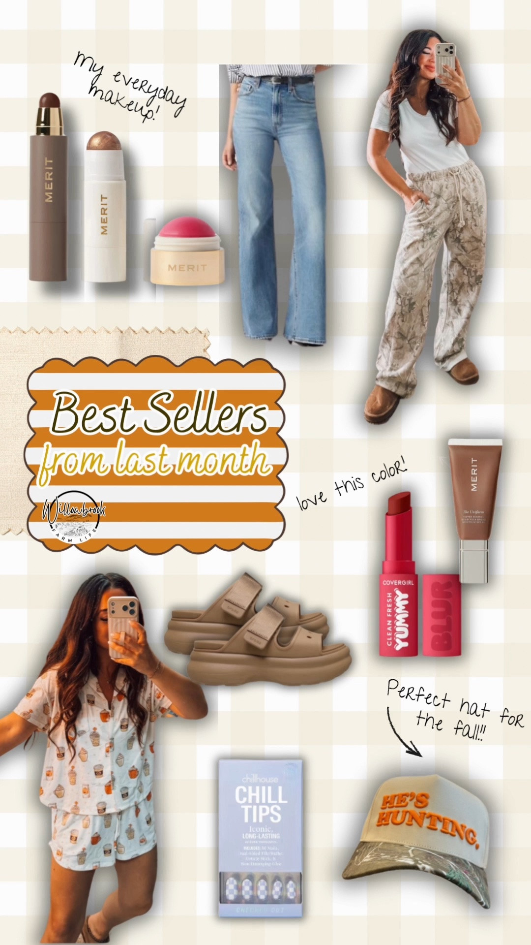 Everyone’s favorite things from last month! Go grab the fall pajamas before they sell out! Also the croc sandals are SO COMFY!

#LTKU #LTKSaleAlert #LTKootd