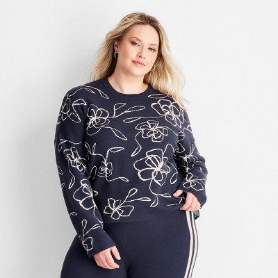 Women's Crewneck Sweater - Future Collective | Target