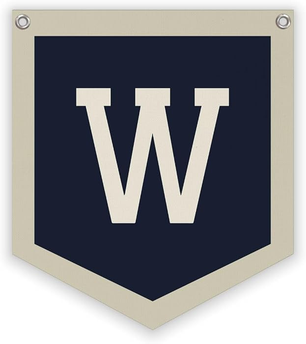 Lacama Toddler Boys Room Decor Name Pennant Flag, Vintage Baby Boy Nursery Wall Art, Name Sign fo... | Amazon (US)