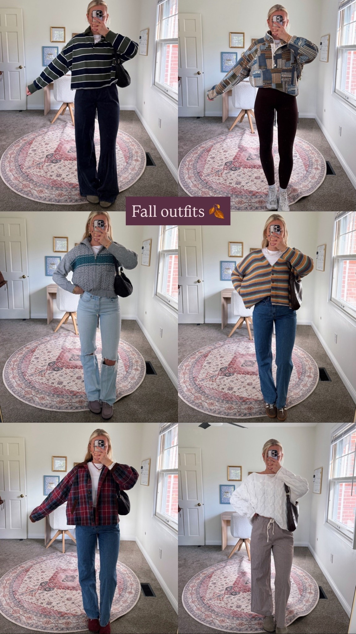 Fall outfit ideas with pieces from my store (Waterlilyclothing.com) launching Sunday 3pm ET 🐙🍂🫐🍁 I linked everything else!