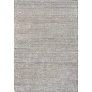 Elfriede Farmhouse Jute Blend Gray 4 ft. x 6 ft. Global Inspired Area Rug | The Home Depot