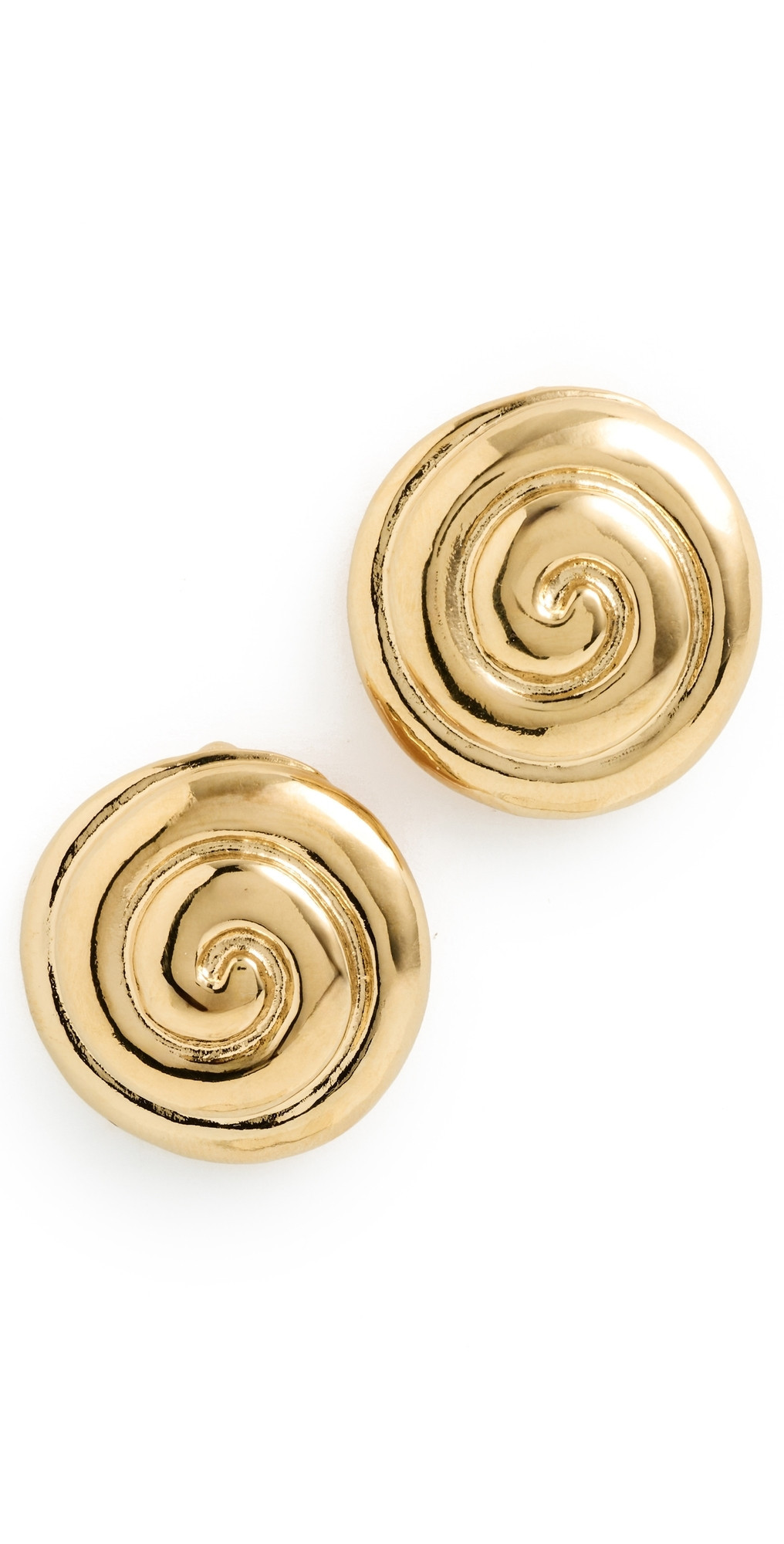 MAYAMAR Spiral Earrings Gold One Size | Shopbop