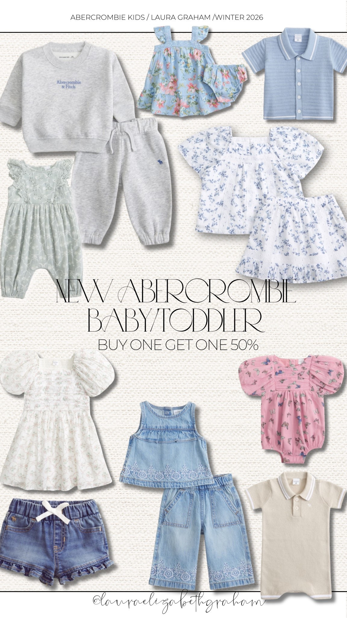 Abercrombie Baby & Kids just dropped and I’m obsessed 🤍 Buy one, get one 50% off right now!! 

#LTKBaby #LTKBump #LTKKids