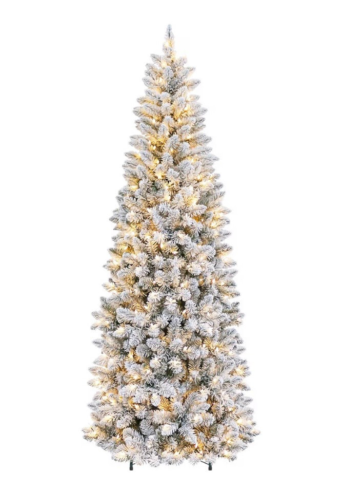 Perfect flocked tree 
Skinny flocked Christmas tree 
Bedroom corner flocked tree 
Easy light change tree 
Multiple light settings 
Amazon Sale 

#LTKHoliday #LTKHome #LTKSaleAlert