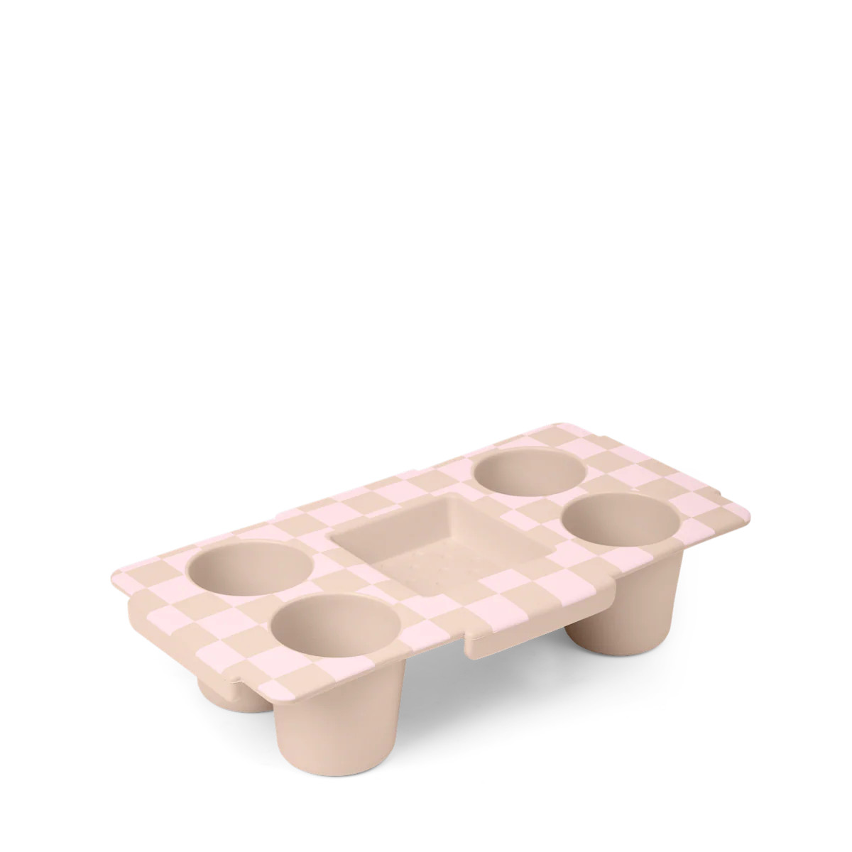 Top o' the Bogg to Ya - Checkered Linen/ Pink Marshmallow | Bogg