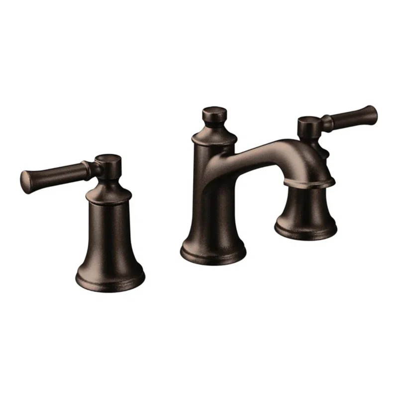 Moen Dartmoor Two-Handle Widespread Bathroom Faucet Trim Kit, Valve Required | Wayfair North America