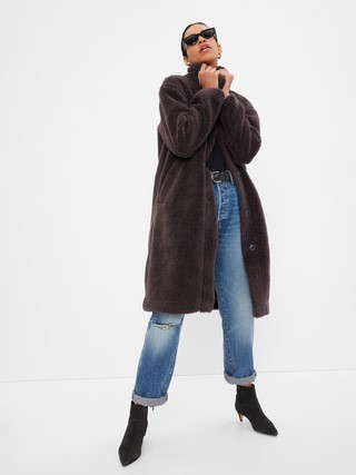 Long Sherpa Coat | Gap (US)