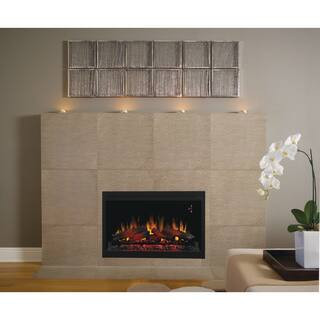 36 in. Traditional Built-in Electric Fireplace Insert | The Home Depot