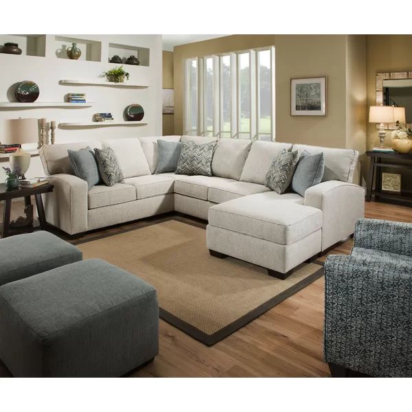 Ahleen 3 - Piece Upholstered Sectional | Wayfair North America