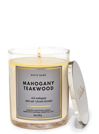 Mahogany Teakwood


Signature Single Wick Candle | Bath & Body Works