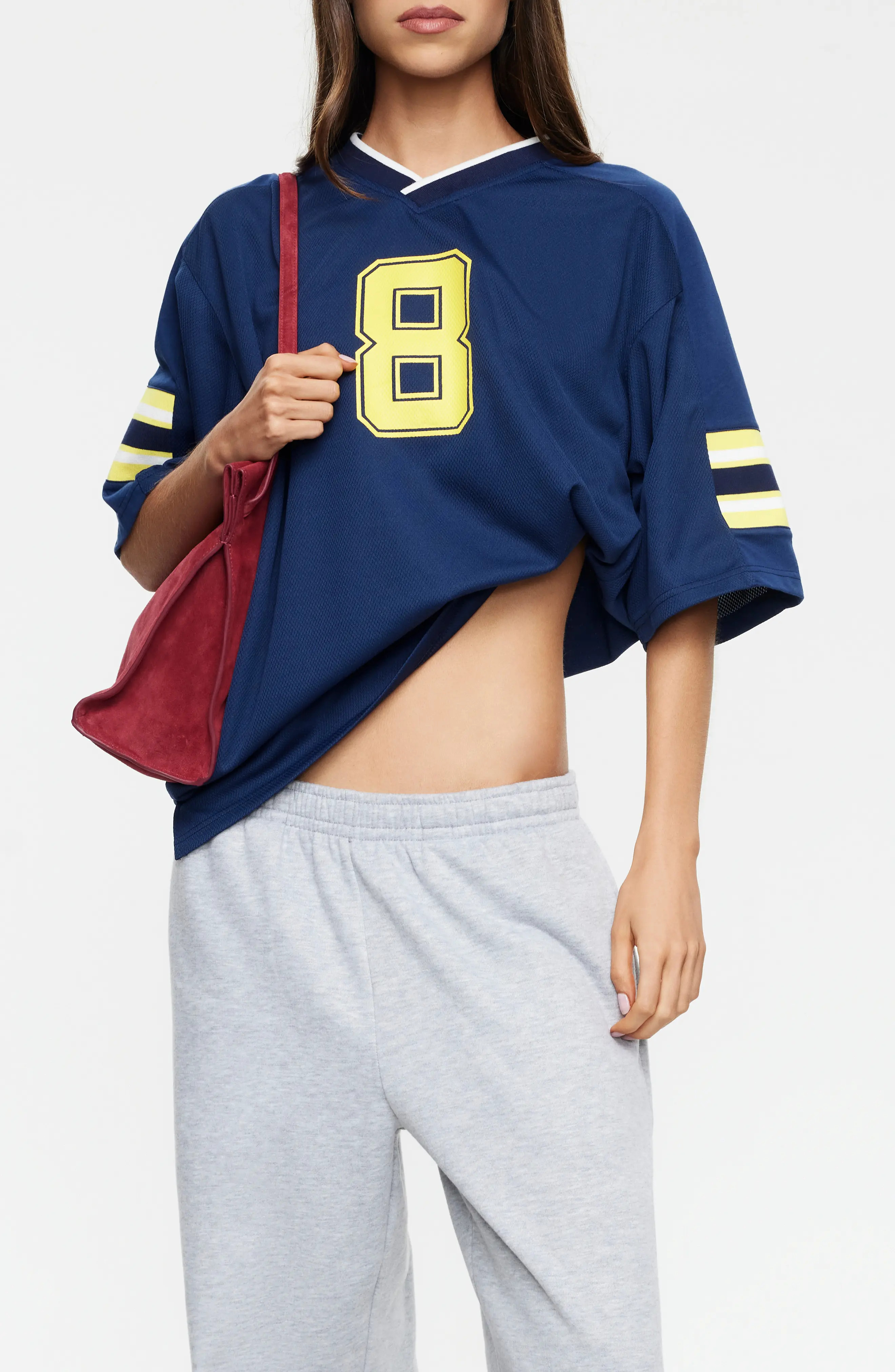 LIONESS Beverly Graphic Mesh Jersey Tee (Women) | Nordstrom | Nordstrom