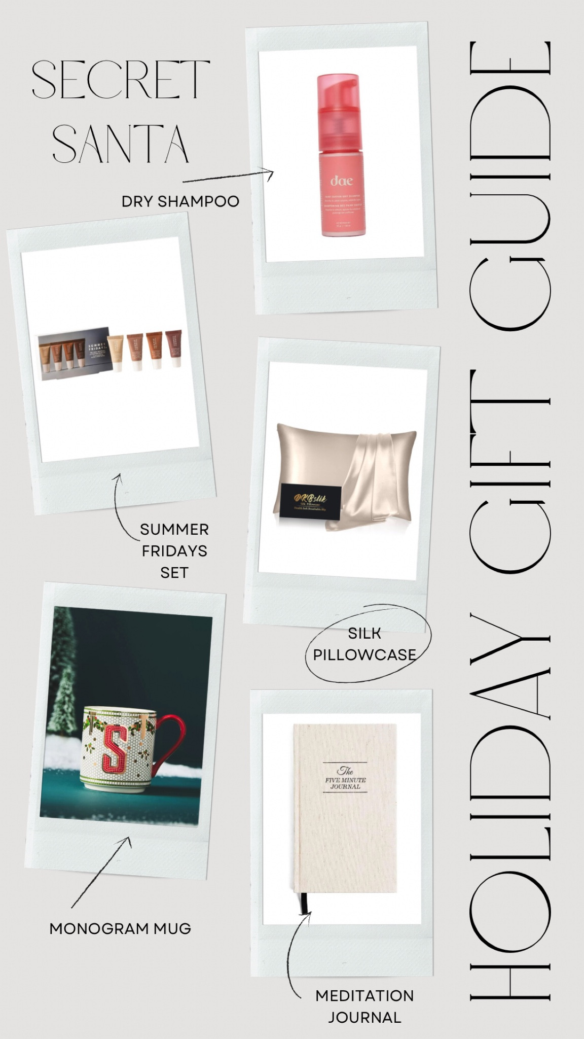 Gifts for your secret Santa! 🎅🏻🤍

#LTKGiftGuide #LTKFindsUnder100 #LTKHoliday