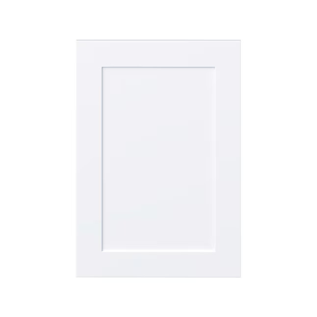Hugo&Borg Jolie 21-in W x 30-in H Warm White Shaker Base and Wall Cabinet Doors (Fits 24-in wall ... | Lowe's