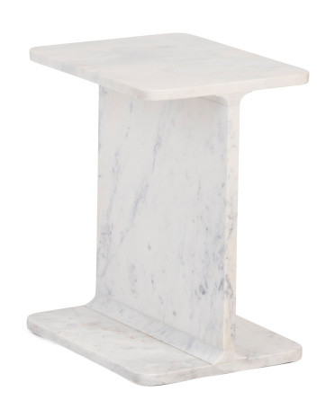 15in Solid Marble Accent Table | Furniture & Lighting | Marshalls | Marshalls