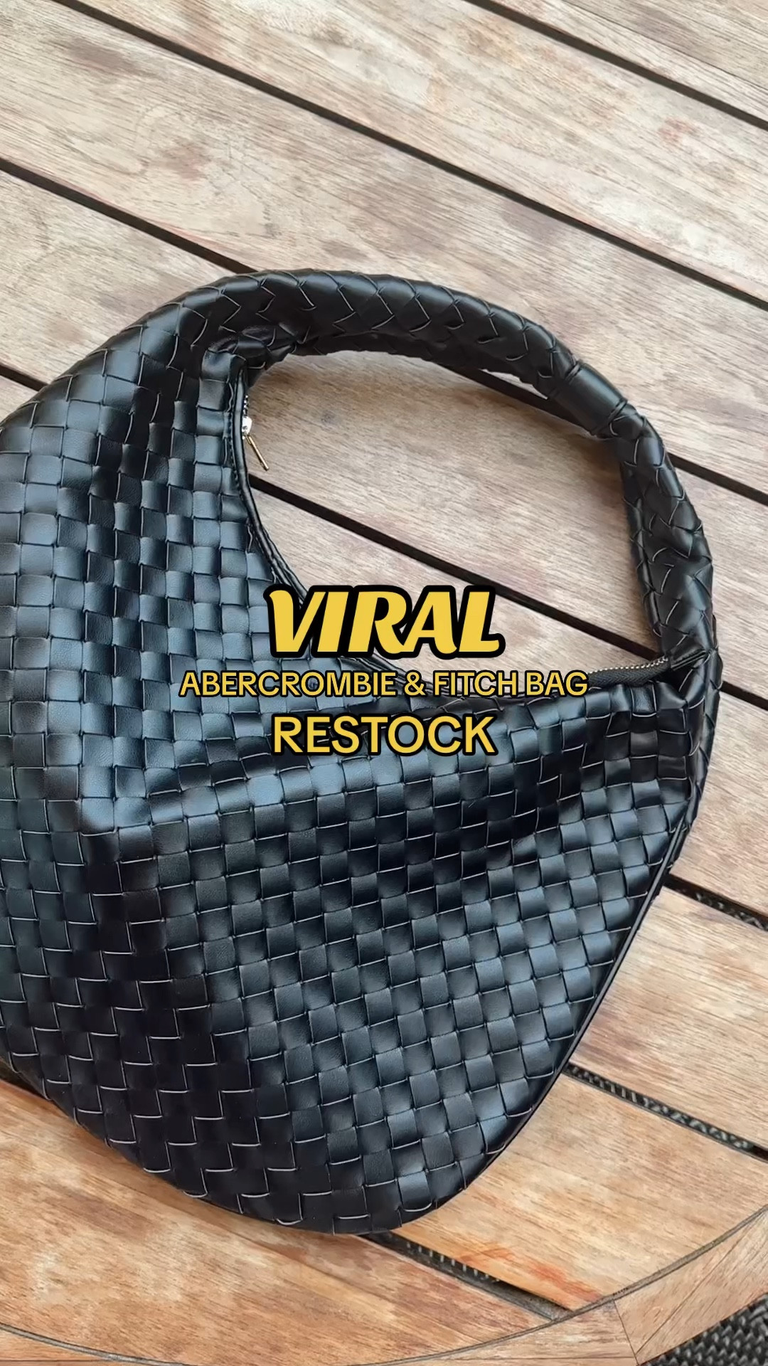 THE BAG OF THE SEASON
THE VIRAL ABERCROMBIE BAG RESTOCK 

#LTKstyletip #LTKSale #LTKfindsunder100