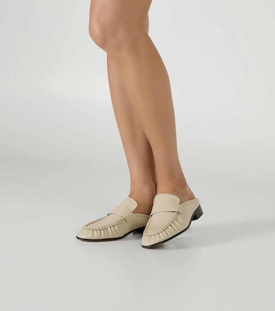 Ivory mule loafers 👞 
Tony Bianco
Spring Outfits 2026
Spring looks
Business casual work wear
Spring shoes 
Workwear
Work Outfits 
Work shoes 

#LTKSeasonal #LTKWorkwear #LTKootd