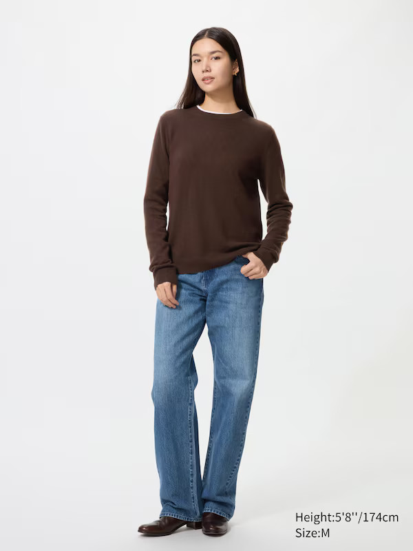 100 % Kaschmir Pullover (Rundhals) | UNIQLO (DE)