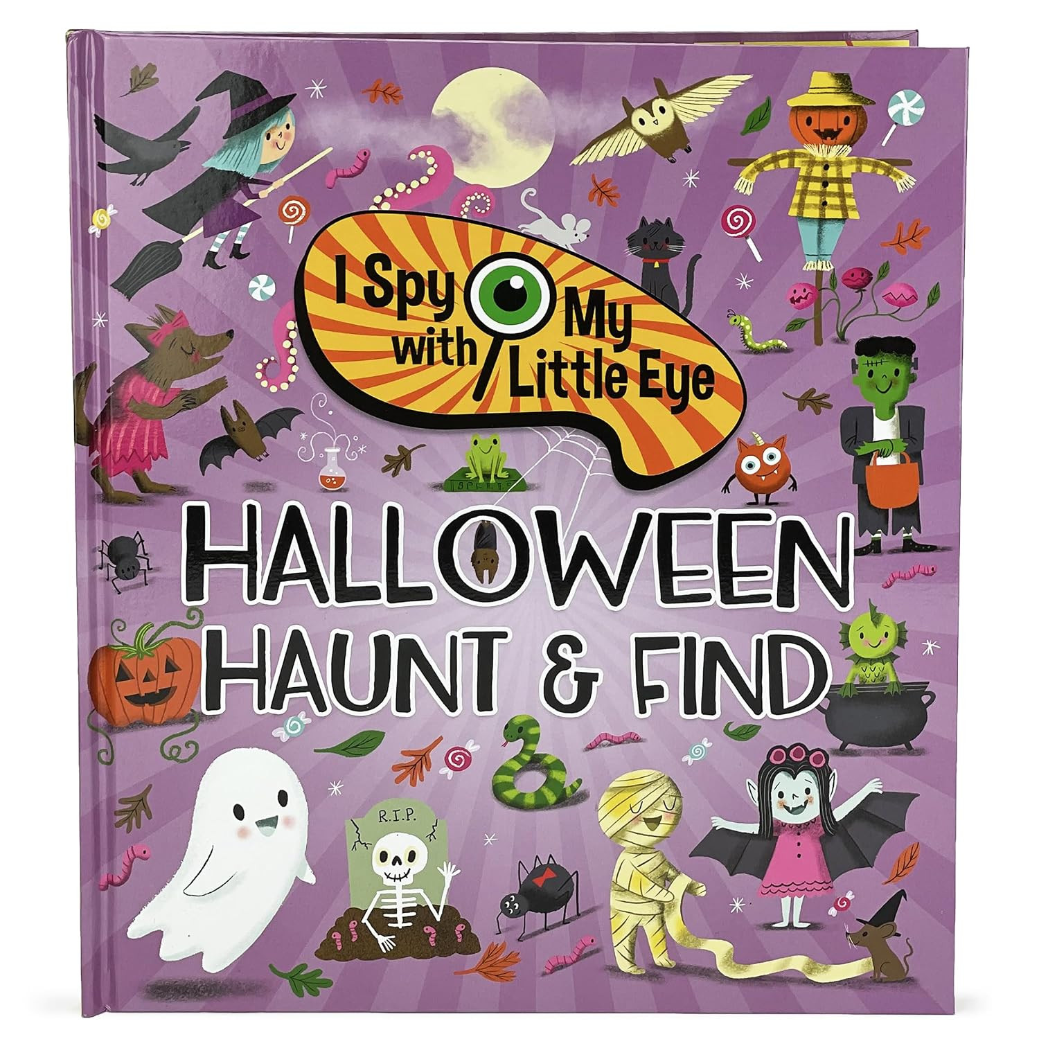 Halloween Haunt & Find - I Spy With My Little Eye Kids Search, Find, and Seek Activity Book | Amazon (US)