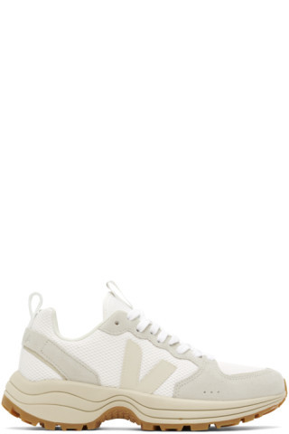 White & Beige Venturi Sneakers | SSENSE