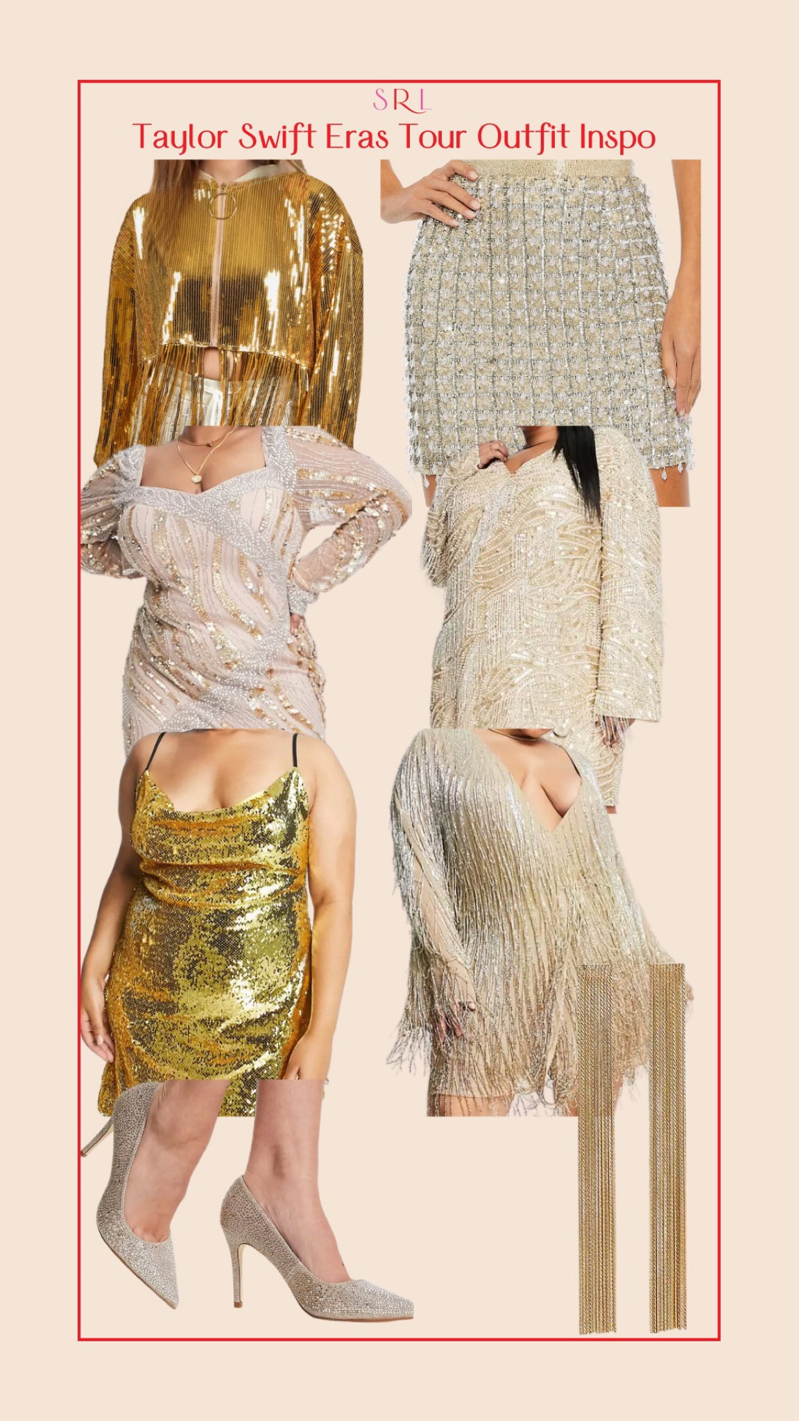 Taylor Swift Eras Tour gold inspo 💫

#LTKcurves #LTKFestival #LTKFind