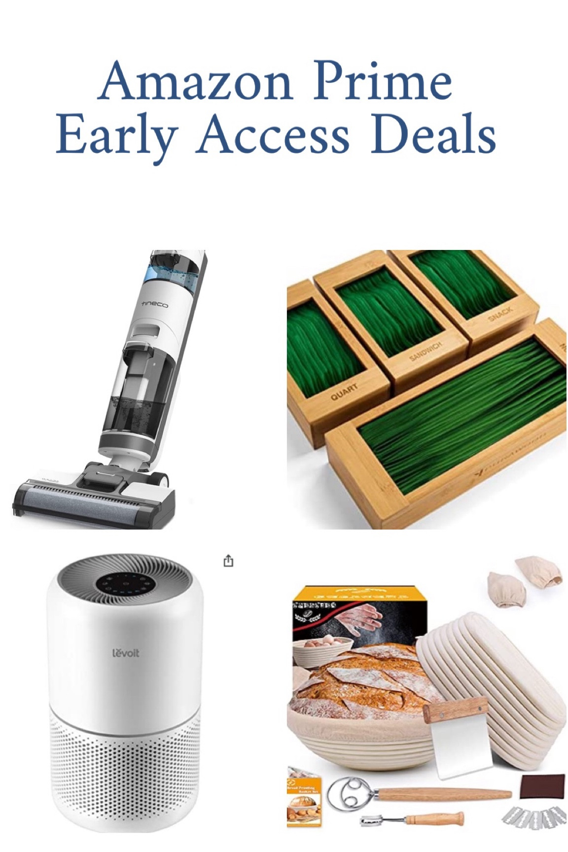 Amazon prime early access deals, vacuum mop, ziplock organizer, purifier, sourdough bread kit, spanx leggings , living proof volume spray, water glosser, women’s sports tank , magnetic building , prime day 

#LTKfamily #LTKhome #LTKGiftGuide
