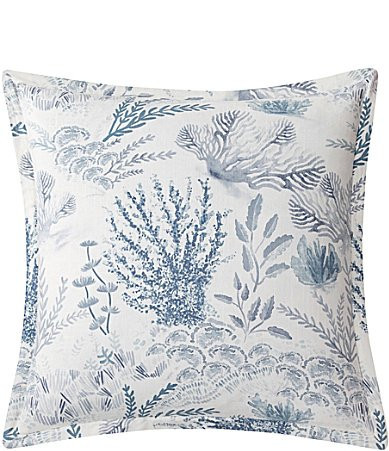 HiEnd Accents Coastal Collection Oceania Tropical Reefs Euro Sham - Euro Sham | Dillard's