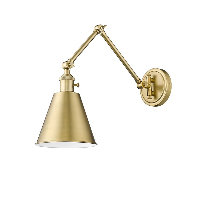 Wyck Steel Swing Arm Sconce | Wayfair North America