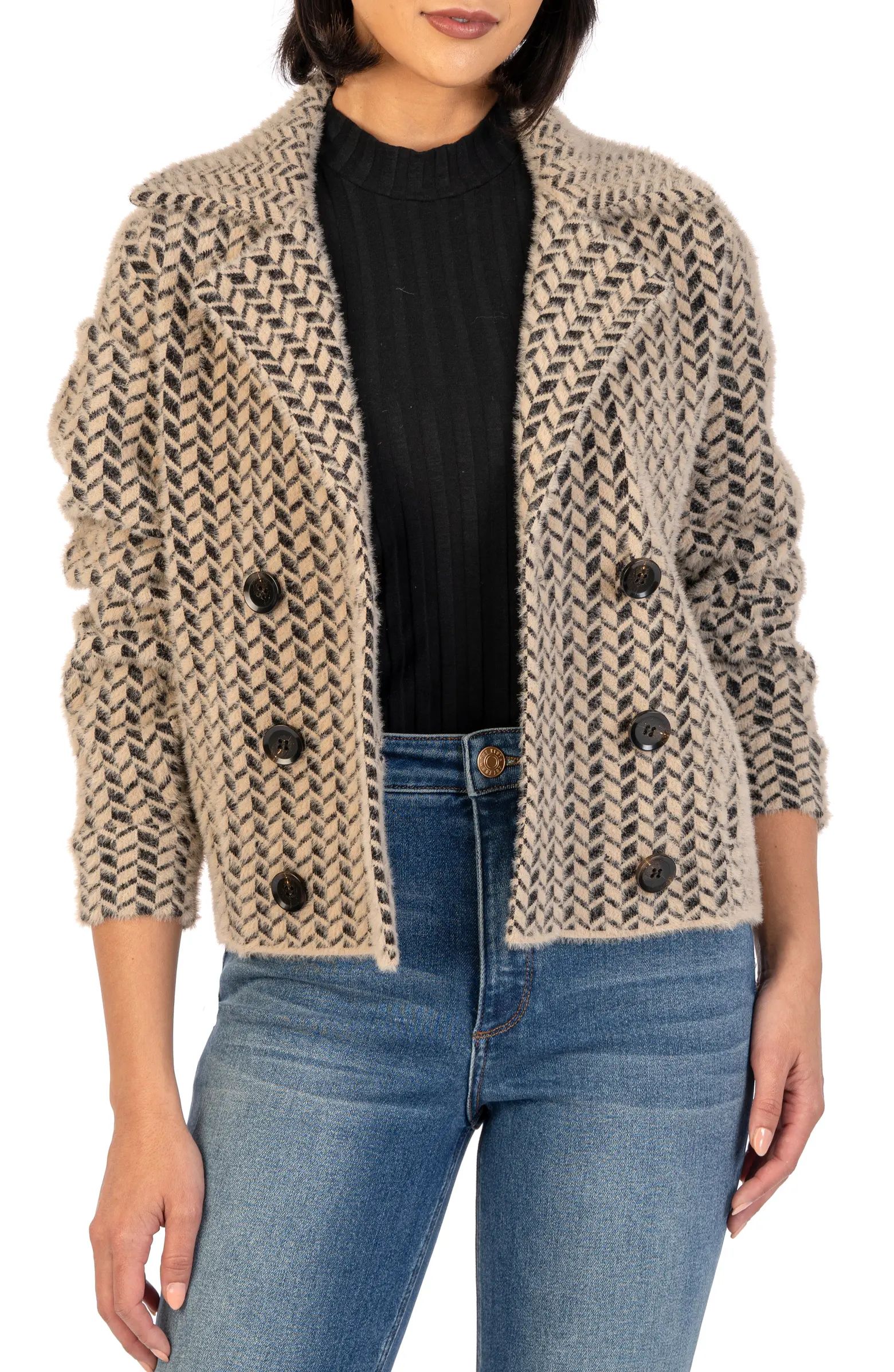 KUT from the Kloth Aaliyah Double Breasted Jacket | Nordstrom | Nordstrom
