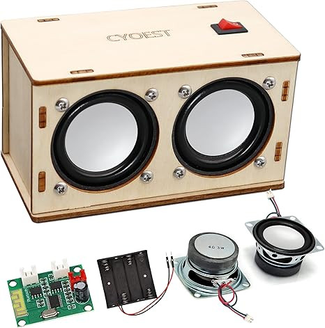 STEM Projects for Kids & Adults Build Your Own Bluetooth Speaker - Science Experiment Electronics... | Amazon (US)