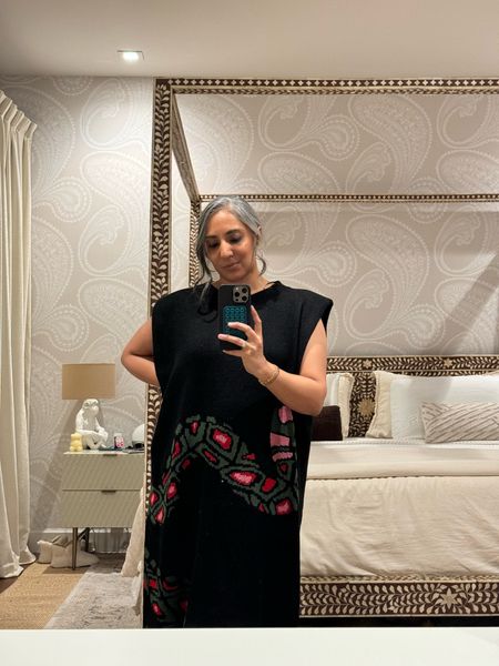 What I wore to my friend’s vision board making party. This exact dress is only available from DressedInLala site, but I’ve linked to some similar oversized dresses from the brand that I have my eye on.

#LTKSeasonal #LTKfindsunder100 #LTKmidsize