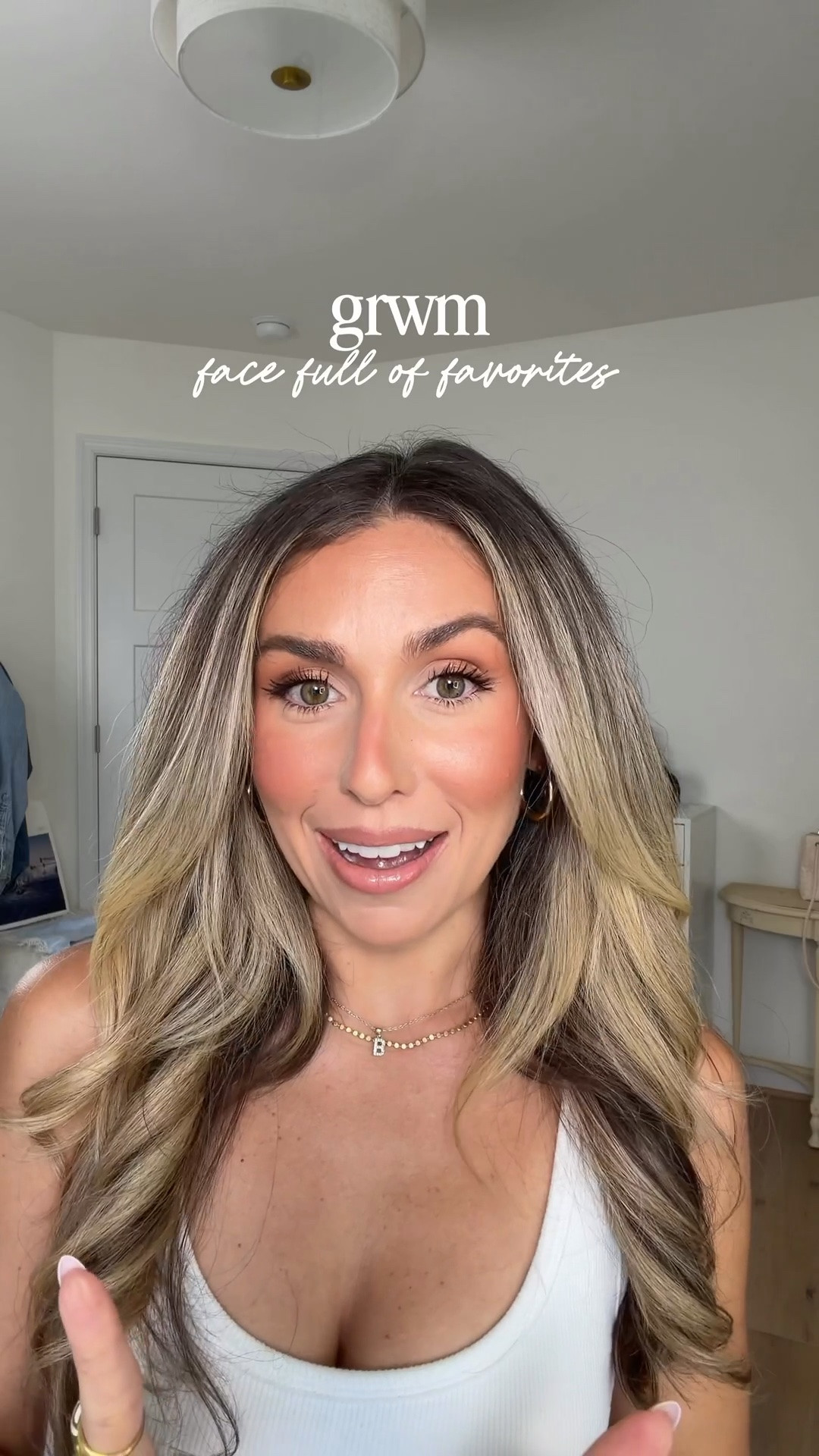 GRWM 🤍✨ face full of favorites! Sharing the shades & product details below 👇🏼 
+ L’Oréal lumi glotion shade medium 
+ maybelline lumi matte foundation shade 128
+ Natasha Denona concealer shade N2
+ dibs desert island duo stick in shade 2
+ one size setting powder in translucent 
+ morphe eyeshadow palette 
+ tarte Maneater mascara 
+ covergirl baked bronzer 
+ benefit precisely my brow pencil 
+ benefit 24 hour brow gel 
+ rhode peptide lip pencil in lunge 
+ lawless lipstick in Annie 
+ rhode peptide lip tint in ribbon

#LTKgrwm #LTKselfcare #LTKBeauty
