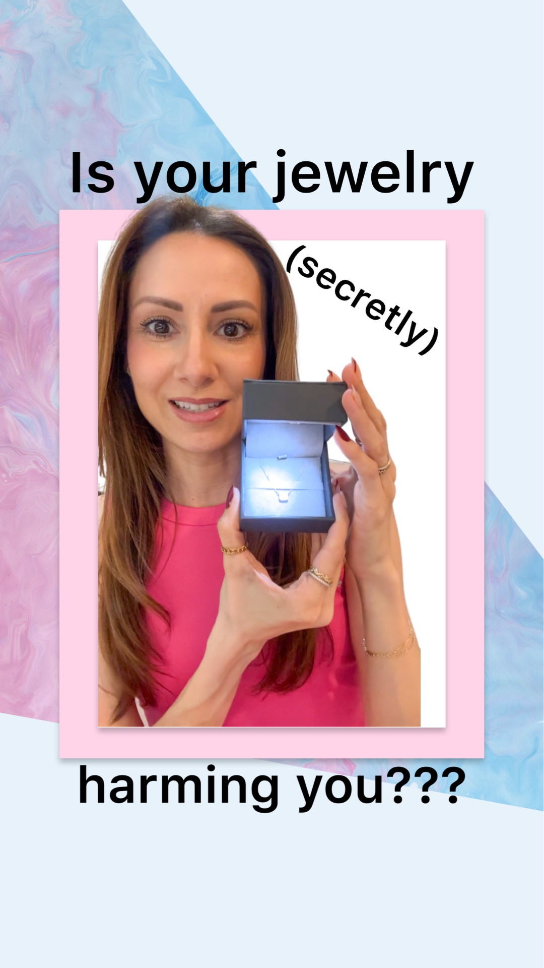 Not all that glitters is good for you… Fake/cheap jewelry isn’t just a fashion risk—it can expose you to toxic metals like nickel, lead, and cadmium. These can cause skin irritation, allergic reactions, and even absorb into your body over time. And that green stain? That’s oxidation from reactive metals like copper breaking down on your skin. Yikes.

Fine silver and lab-grown diamonds, on the other hand, are non-toxic, hypoallergenic, and safe for long-term wear—so you can shine without the side effects. ✨

And hey, if you are getting one on a random Tuesday (or any day, really), use code MichelleWest10 for a little extra sparkle. 😉💎 

Linking my exact pendant necklace as well as a few other favorites that I have my eye on! 

#ad

#LTKStyleTip #LTKParties #LTKWatchNow