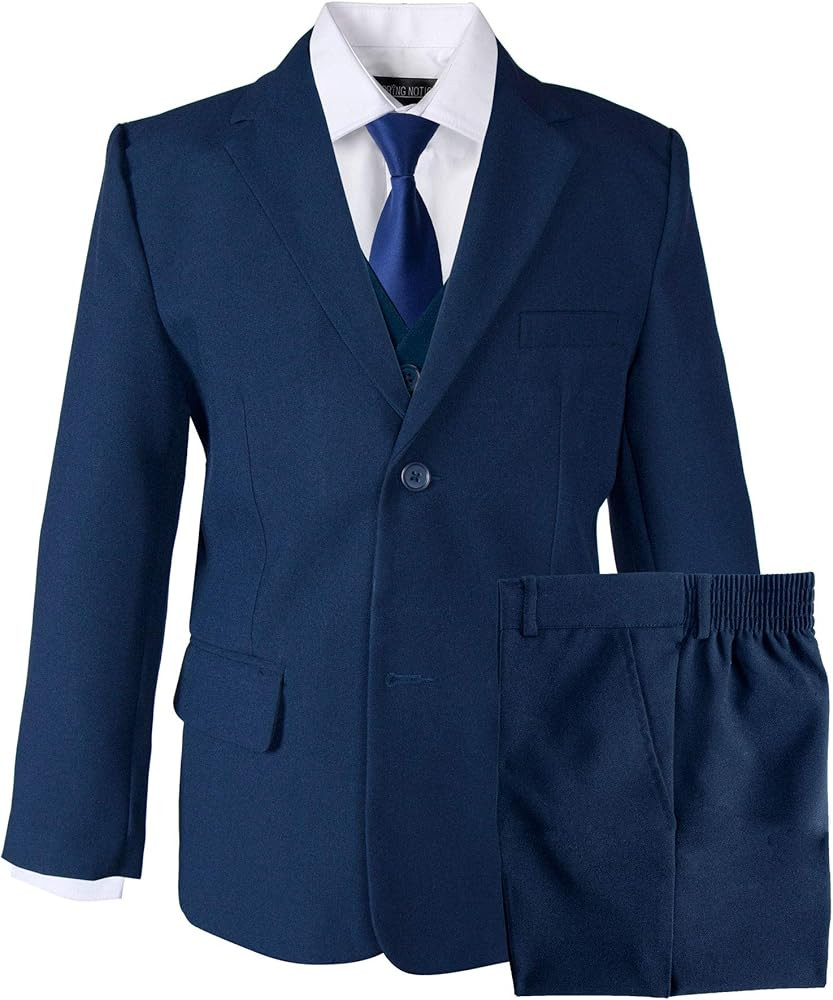 Spring Notion Big Boys' Modern Fit Dress Suit Set | Amazon (US)