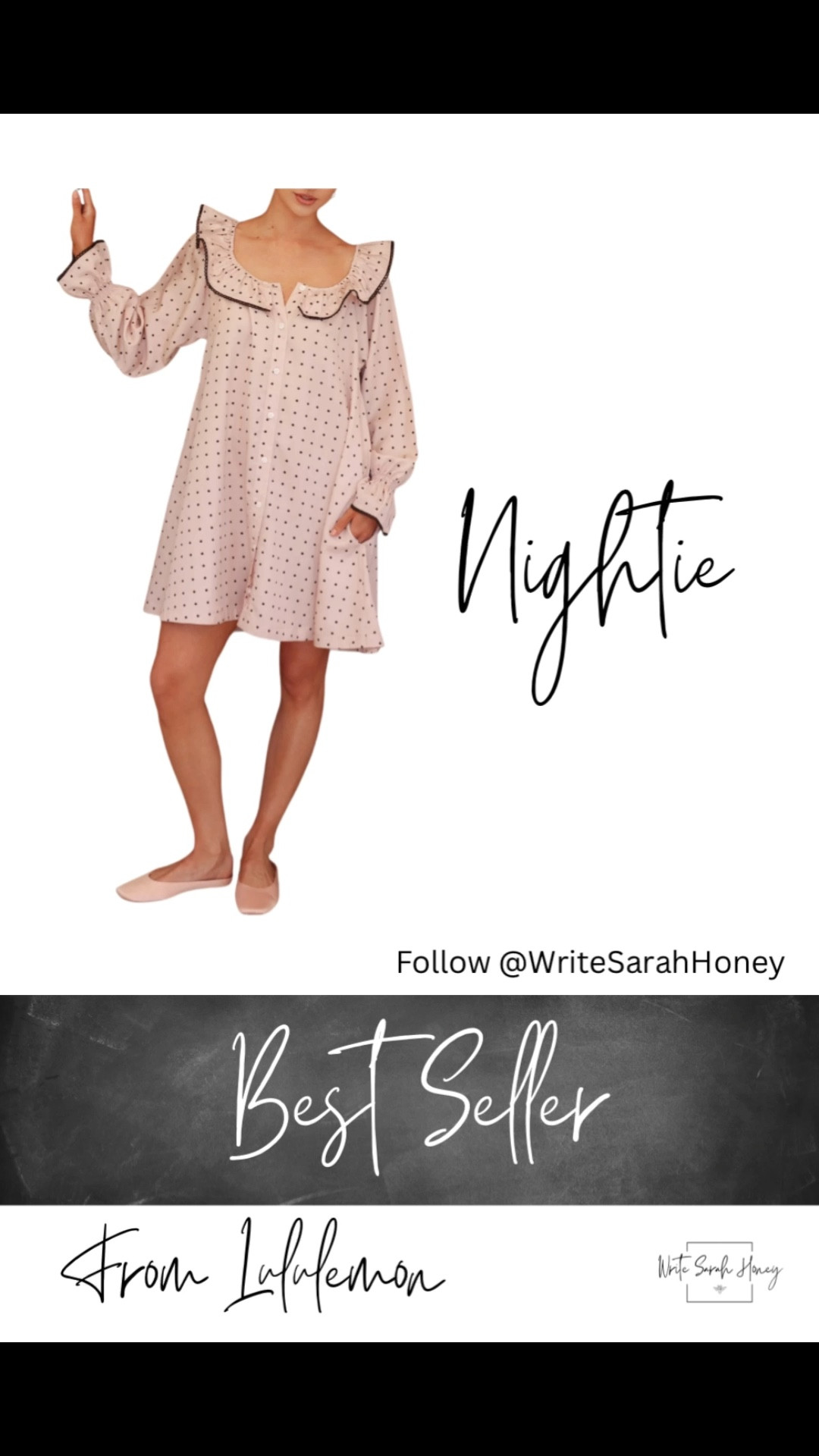 Last Weeks Best Sellers! Check out my followers favorites! This nightie is so soft and adorable! Tap to shop your next cold-weather staple & follow @WriteSarahHoney for more finds!
#CozyEdit #PJSeason #Style #ShopTheLook #DailyOutfits #StyleInspo #ColdWeatherStyle


#LTKWedding #LTKselfcare #LTKdayinmylife