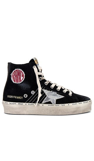 Hi Francy Sneaker in Black & Silver | Revolve Clothing (Global)