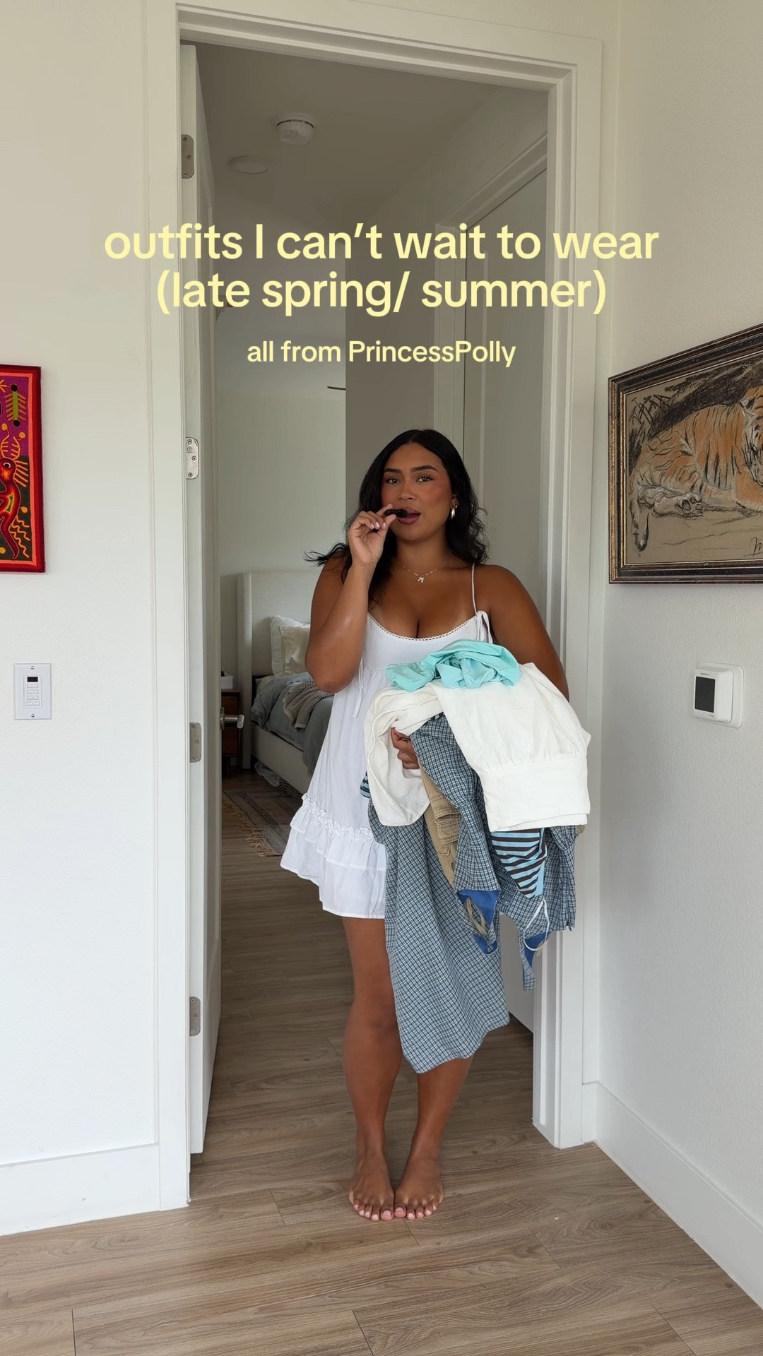 transitioning into summer w/the cutest staple pieces, all from @Princess Polly US ofc🩷 everything runs true to size, wearing a US 8 in tops, US 10 in bottoms & US 8 in dresses! 

#LTKootd #LTKMidsize #LTKSeasonal