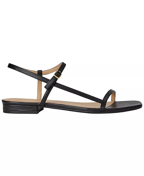 Women's Lainee Nappa Flat Sandals | Macy's