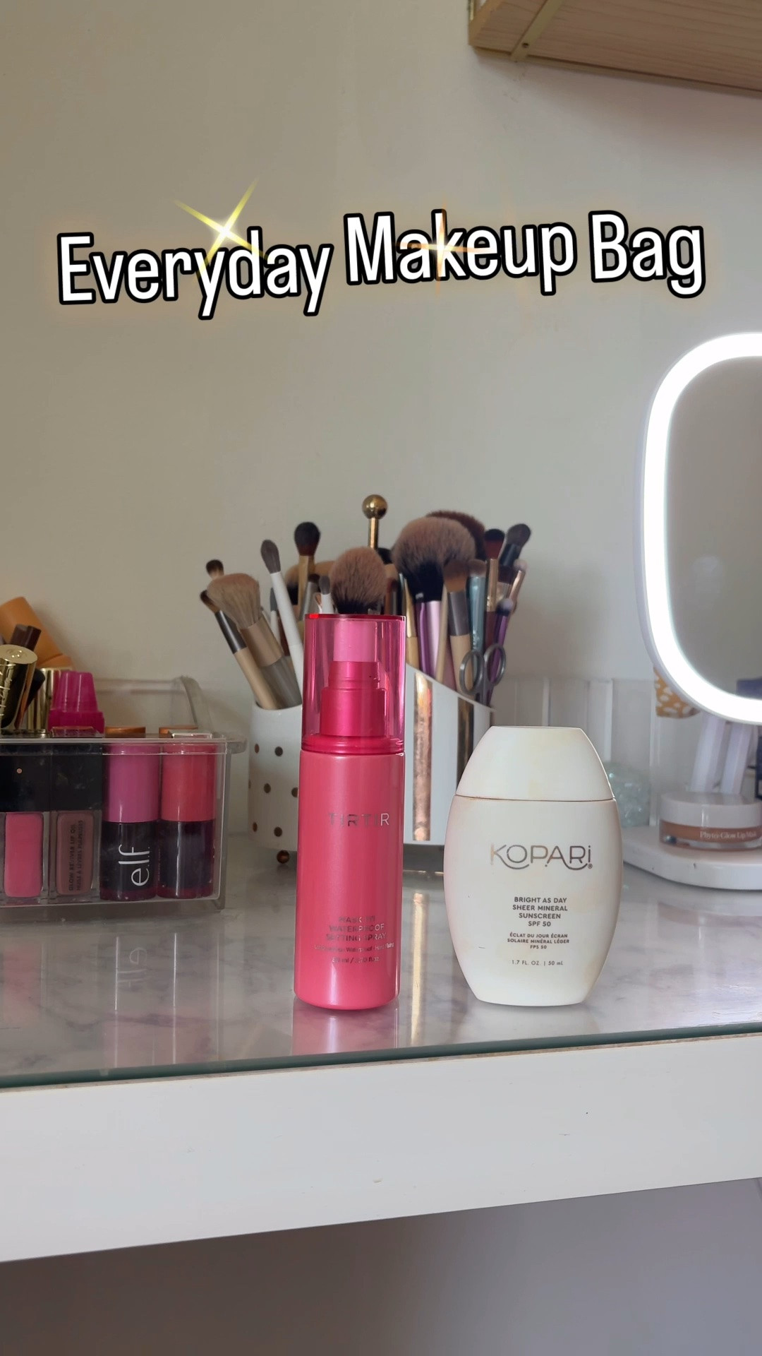 Everyday makeup bag! I bring this bag with me every weekend to my boyfriends. I never know if plans shift.

#LTKselfcare #LTKSaleAlert #LTKBeauty