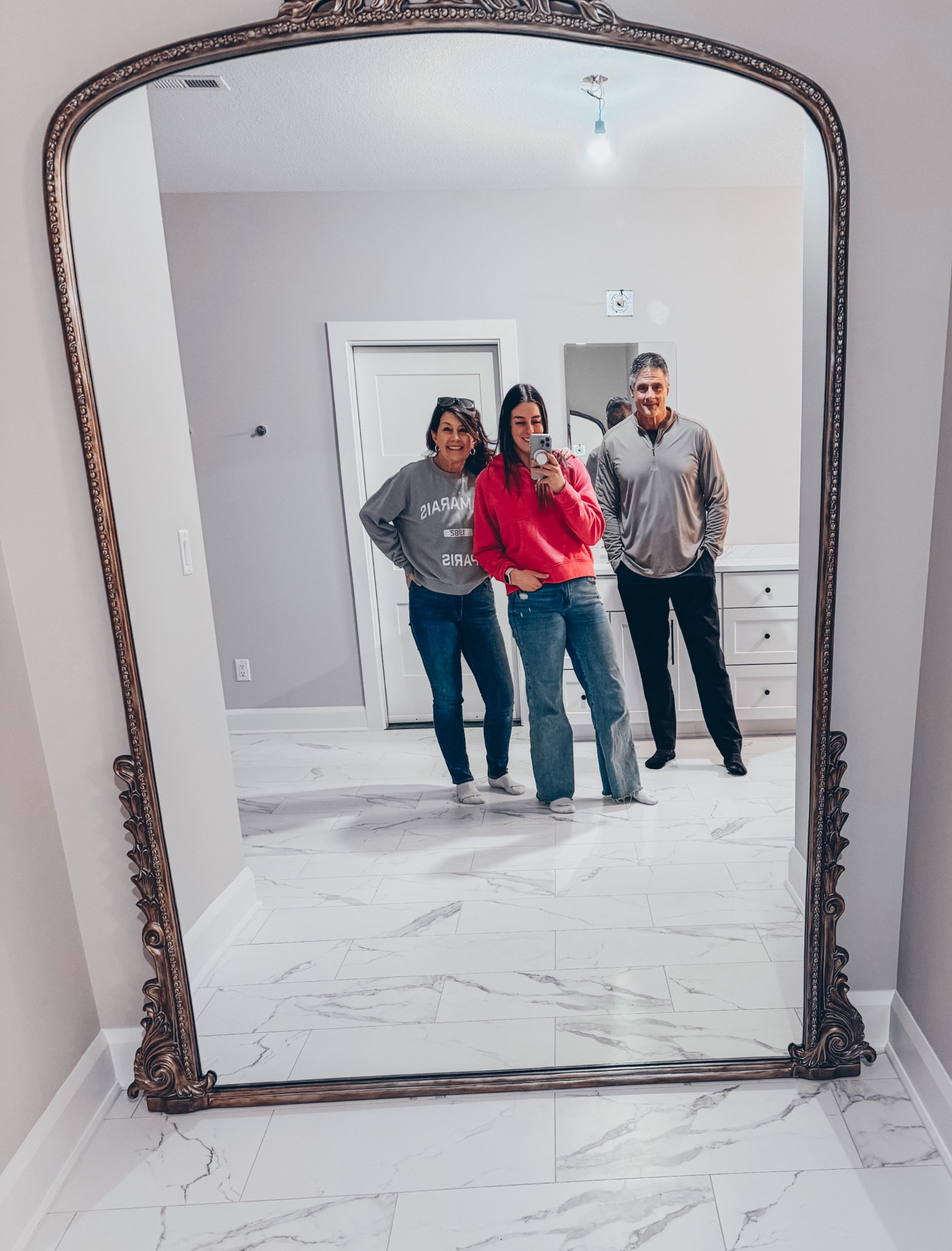 Loving my new Anthropologie mirror in our master bathroom! It’s stunning 🤩 

#LTKfamily #LTKhome