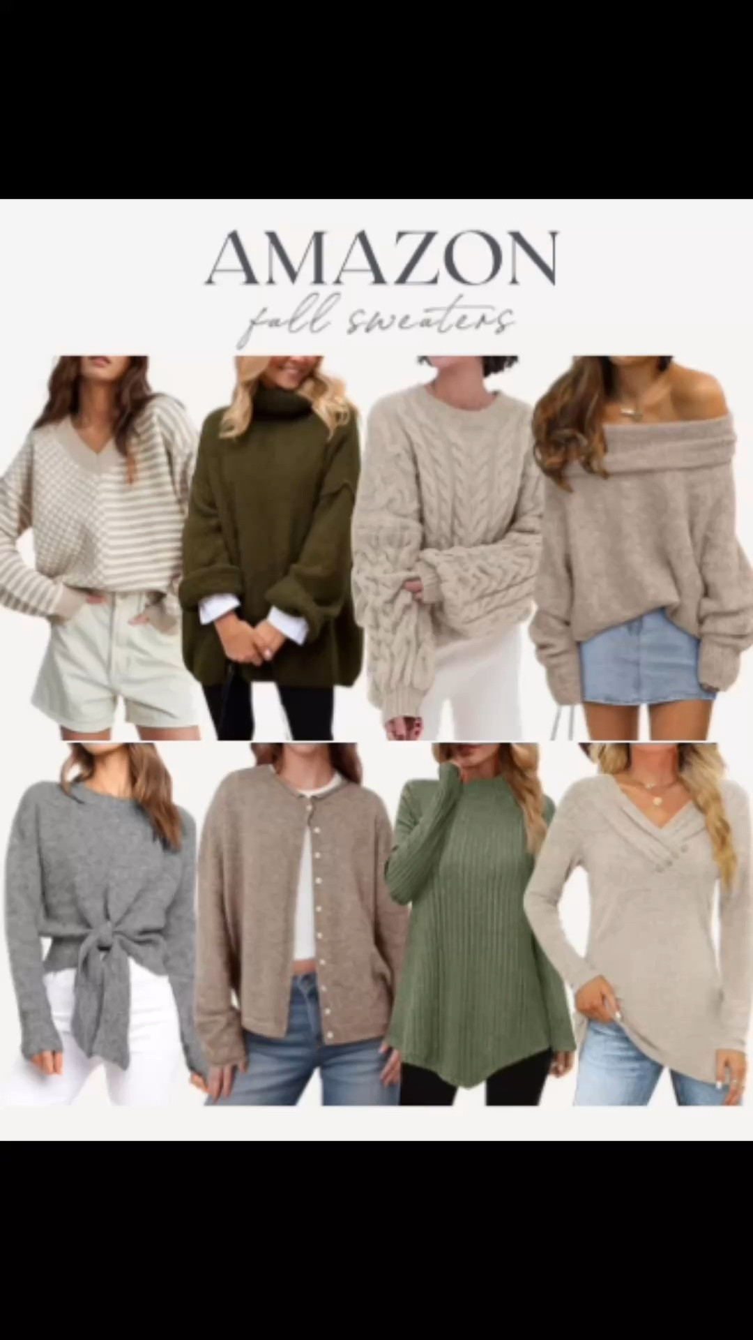 Fall Sweaters and Cardigans

#LTKFallSale

#LTKSeasonal #LTKootd